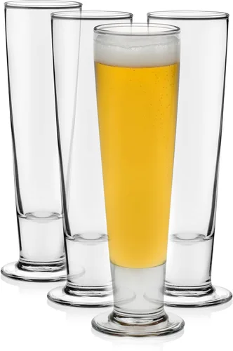 Miniatura 10 de Libbey Paquete de 12 vasos de cerveza clásicos de pub, apilables, modernos vasos de cerveza de bar, grandes multiusos, para Stouts, Ales y más Pub 12