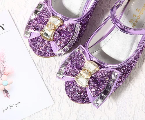 Miniatura 5 de Cadidi Dinos Zapatos de vestir para niñas, zapatos de fiesta de boda, zapatos de tacón Mary Jane Princesa (bebéniño pequeñoniño grande)