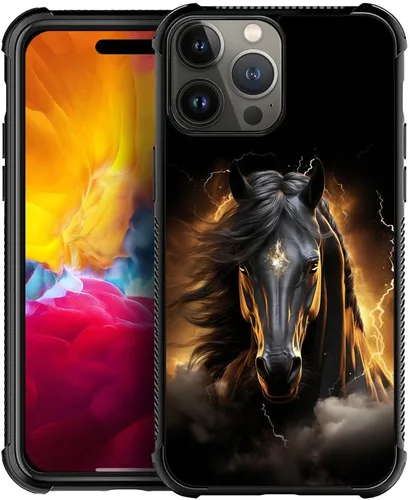 Miniatura 42 de DAIZAG Compatible con iPhone 13 Pro Max, Funda de TPU Protectora Anti-Arañazos Todo En Uno, Fundas para Hombre Mujer - Motivo de Madera Americana