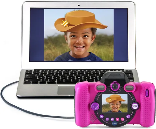Miniatura 14 de Cámara VTech KidiZoom Duo FX para Niños, Cámaras Digitales Duales, Azul