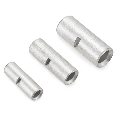 Miniatura 4 de 40 unids calibre 8 6 4 terminal a tope conectores de alambre eléctrico empalmes de cobre estañado empalmes de cable virolas de cable