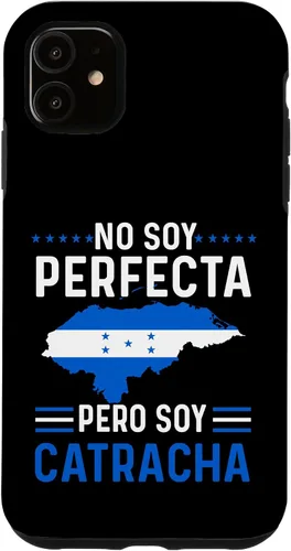 Miniatura 8 de Funda de regalo para iPhone 13 Pro Max No Soy Perfecta Pero Soy Catracha Honduras Flag Map