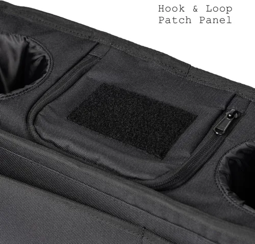 Miniatura 7 de Tactical Baby Gear Organizador de cochecito – Consola universal para padres con portavasos aislados, bolsillo refrigerador, teléfono frontal