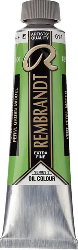 Miniatura 107 de Rembrandt Tubo de pintura al óleo 40 ml azul cobalto claro 513 (01055132)
