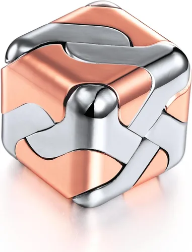 Miniatura 8 de Rompecabezas de metal 3D Cube Brain Teaser