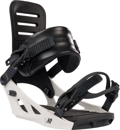 Miniatura 10 de K2 Formula - Fijaciones de snowboard para hombre, flexible sensible, soporte estable, control fiable, para todo tipo de montaña, estilo libre Negro