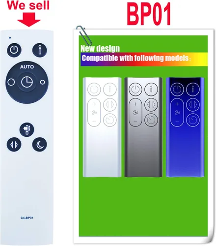 Miniatura 2 de Mando a distancia de repuesto para ventilador purificador personal Dyson BP01 Pure Cool Me