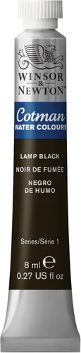 Miniatura 111 de Acuarela Cotman, tubo de 0.27 oz, color carmesí alizarina Gris de Payne