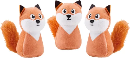 Miniatura 7 de Outward Hound Squeakin' Cows - Juguete para perro, vaca de felpa de las tierras altas con chirriador, reemplazo Hide-A-Cow para cachorros y perros