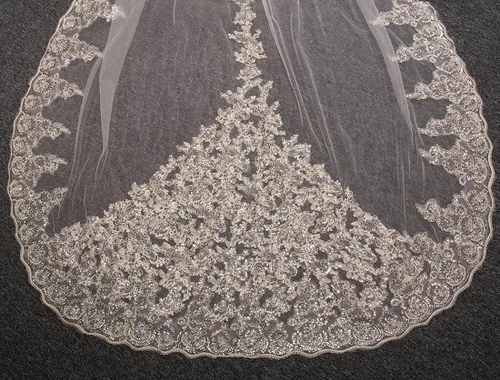 Miniatura 6 de EllieHouse E21 - Velo de novia para mujer con peine gratis
