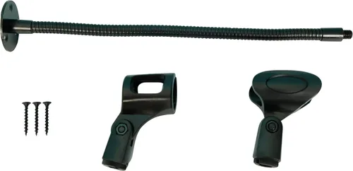 Miniatura 5 de SpinTech Cuello de cisne ajustable montado en el escritorio para el montaje del micrófono que se atornilla a las mesas Podios (13)