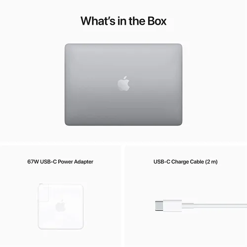 Miniatura 7 de Apple MacBook Pro 2022 con chip Apple M2 (13 pulgadas, 8 GB de RAM, 256 GB de almacenamiento SSD) (QWERTY en inglés) gris espacial (renovado)