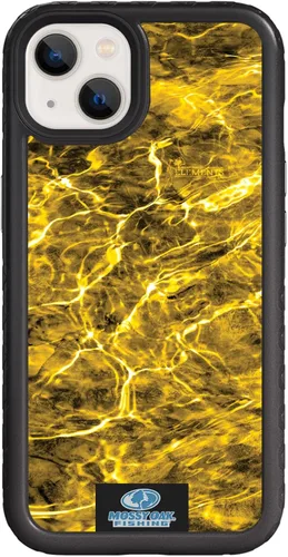 Miniatura 31 de cellhelmet Mossy Oak Agua Yellowfin Funda de doble capa en gris diseñada para iPhone 13 Mini a prueba de golpes y caídas, duradera, como se ve