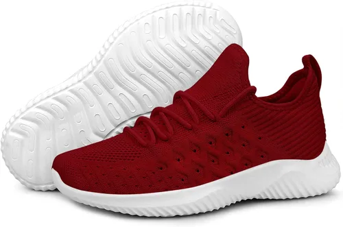 Miniatura 4 de Feethit - Tenis para mujer antideslizantes, transpirables y ligeros para hacer ejercicio, caminar, correr e ir al gimnasio