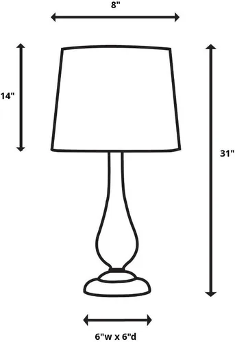 Miniatura 3 de Uttermost Volongo - Lámpara de mesa marfil con textura de piedra