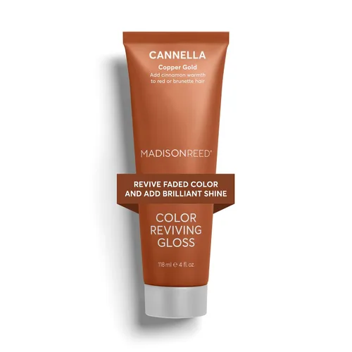 Madison Reed Color Reviving Gloss, Cannella - Cobre, Tinte semipermanente para el cabello, mejora el color del cabello y corrige el tono, añade