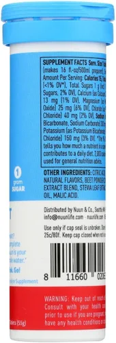 Miniatura 4 de Nuun Hydration Drink Tab - Active - Fruit Punch - 10 Tabletas - Caja de 6