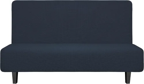 Miniatura 40 de Easy-Going - Funda elástica para futón, cubierta para sofá cama sin brazos, protector de muebles sin reposabrazos con parte inferior elástica