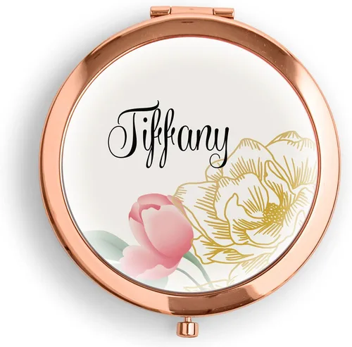 Miniatura 15 de WEDDINGSTAR Espejo compacto personalizado grabado personalizado, oro rosa - Fiesta en el jardín