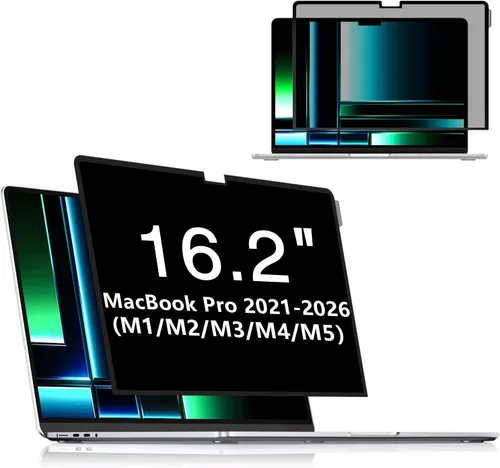 Miniatura 24 de FILMEXT Paquete de 2 Filtros de Pantalla de Privacidad para Computadora de 22 Pulgadas para Monitor de Escritorio/Sin Marco Todo en Uno 16:10