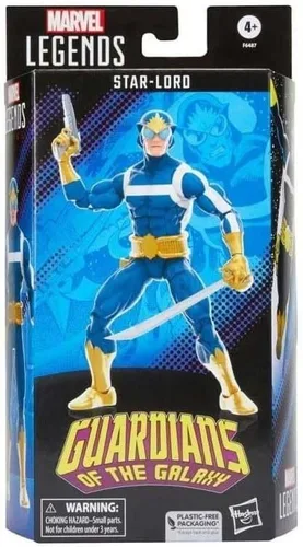 Miniatura 3 de HASBRO Figura Marvel GUARDIANES of The Galaxy Starlord Legends Series