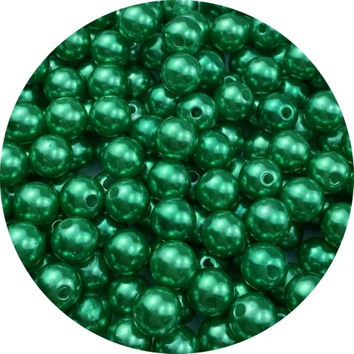 Miniatura 34 de Pinhoollgo 800pcs Pearl Beads 6mm Round Pearl Beads with Hole for DIY Bracelet Necklace Jewelry Making Supplies Handmade Craft(White)