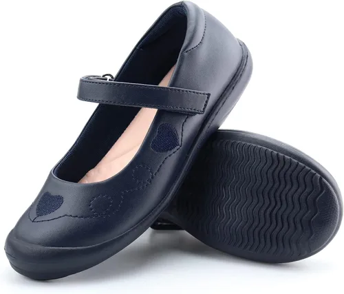 Miniatura 6 de firelli Zapatos de uniforme escolar Mary Jane para niña, zapatos de vestir cómodos para niñas