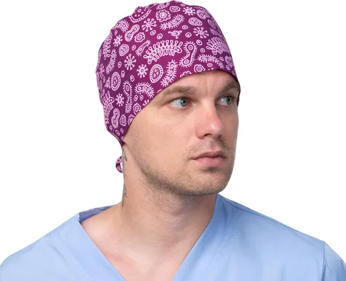 Miniatura 52 de Print Scrub Caps - Sombrero perfecto para enfermeras, médicos y EMTs..