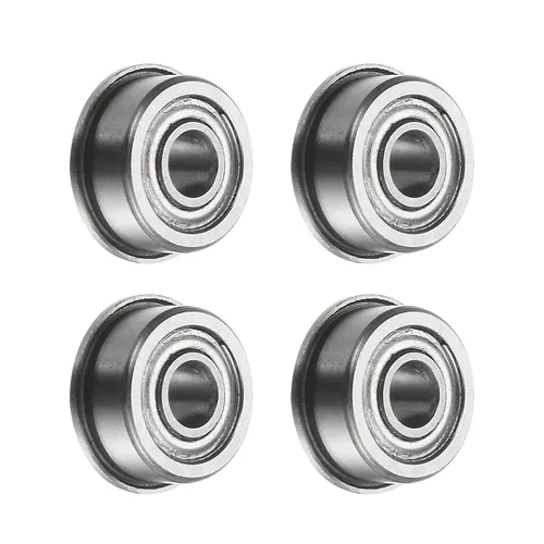 Miniatura 23 de uxcell Rodamiento de bolitas con bridas F683ZZ, 20pcs 0.118x0.276x0.118 in Acero cromado doble blindado ABEC1 cojinetes de brida