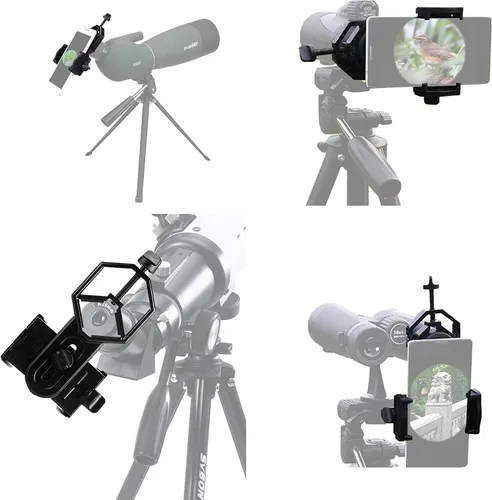 Miniatura 5 de SVBONY Adaptador universal para teléfono celular, montaje para telescopio, monocular, telescopio, telescopio, diámetro de 25 a 1.890 in