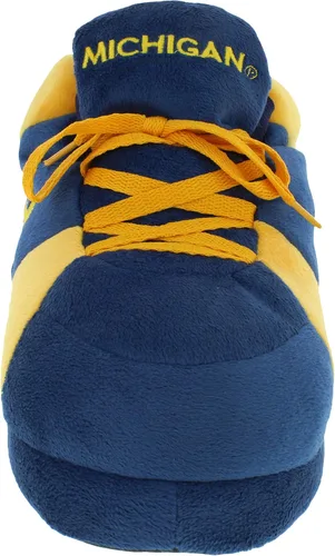 Miniatura 2 de Comfy Feet Everything Comfy CFNCAA01 - Pantuflas de deporte originales de Michigan Wolverines, talla XL, talla 10.5-12.5 de mujer 9.5-11.5