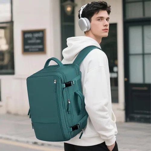Miniatura 2 de Beraliy Mochila de viaje para mujer como artículo personal, bolsa de viaje aprobada por vuelo, mochila de transporte, mochila para laptop de 17.3