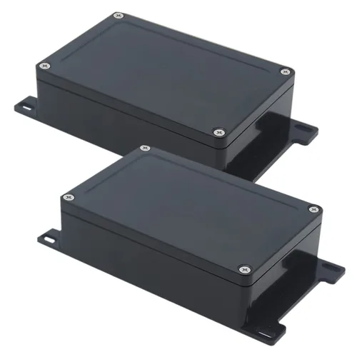 Miniatura 17 de Zulkit Caja de conexiones de plástico ABS a prueba de polvo, impermeable, IP65, cajas eléctricas universales, carcasa para proyectos con oreja fija