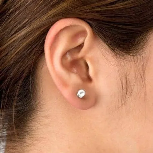 Miniatura 8 de ComfyEarrings - Aretes de perlas sintéticas, Resina, Sintético-perla
