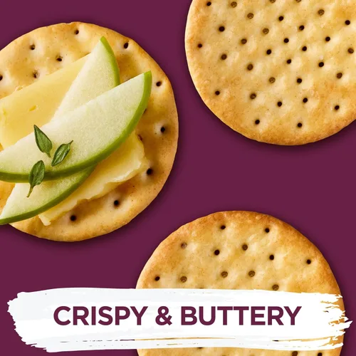 Miniatura 5 de Toasteds Galletas saladas, aperitivos para fiestas, Buttercrop, caja de 8 onzas (1 caja)