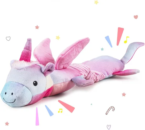 Miniatura 16 de lilfrd Juguete de cumpleaños para perros, juguetes de pastel de cumpleaños para regalos de cachorros, juguetes de peluche chirriantes para perros
