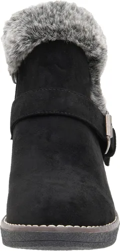 Miniatura 3 de CUSHIONAIRE Botines de cuña Rhodes para mujer espuma viscoelástica