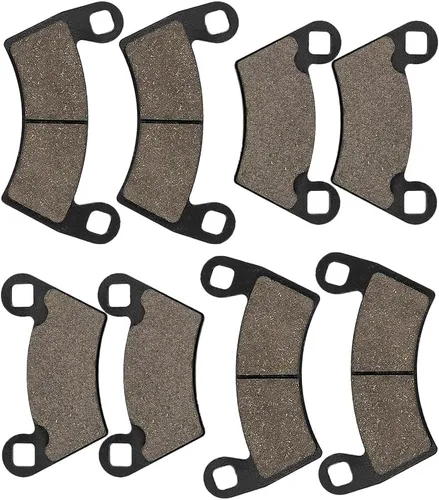 Pastillas de freno delanteras y traseras para Polaris Ranger 500 570 700 800 900 RZR 800 900 XP, Pastillas de freno delanteras y traseras para