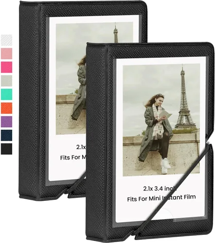 Miniatura 14 de Álbum de fotos mini Lifting con 28 bolsillos para fotos de 2x3 pulgadas, compatible con Fujifilm Instax Mini 7s 8 9 11 25 26 40 50s 90 Evo Z2300