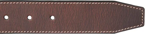 Miniatura 5 de Lucky Brand Cinturón de cuero cosido para hombre Clásico Casual Vestido Todos los días Western Hebilla de metal