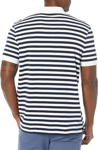 Miniatura 2 de Nautica - Polo de manga corta para hombre (100% algodón), diseño de rayas, ajuste clásico