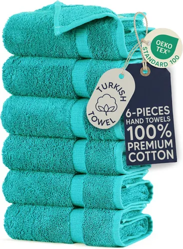 Miniatura 38 de Towel Bazaar Toallas Turcas de Algodón Premium Súper Suaves y Absorbentes (Juego de 2 Toallas de Baño Grandes, Blanco)