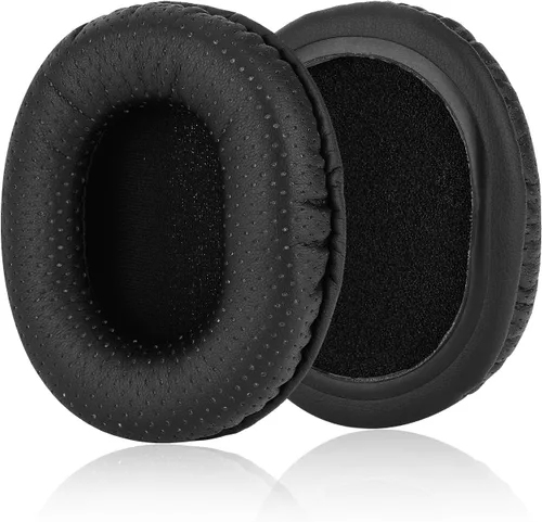 Miniatura 5 de Almohadillas de repuesto para Audio-Technica ATH M50X M40X M30X M20X Auriculares profesionales para monitor de estudio con cuero proteico