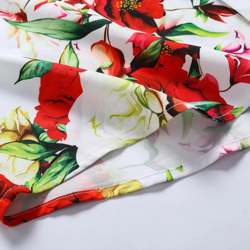 Miniatura 6 de SheLucki - Camisa hawaiana para hombre, unisex, estilo informal, manga corta, con botones y estampado de sombra de palmeras, para el verano