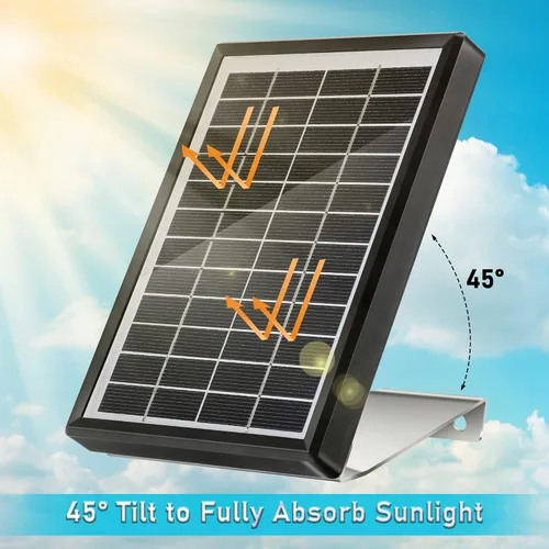 Miniatura 2 de Sumind Panel solar de 6V 3.5W para alimentador de ciervos, cargador de batería solar impermeable al aire libre, cargador de batería de alimentador