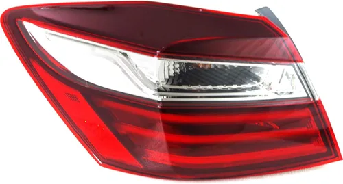 Evan Fischer Conjunto de luz trasera exterior del lado del conductor compatible con Honda Accord Sedan 2016-2017