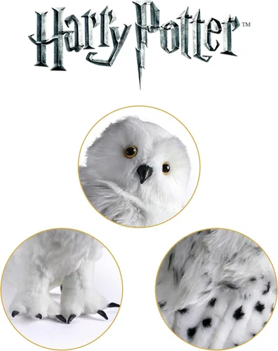 Miniatura 4 de The Noble Collection Peluche de coleccionista de Harry Potter Hedwig