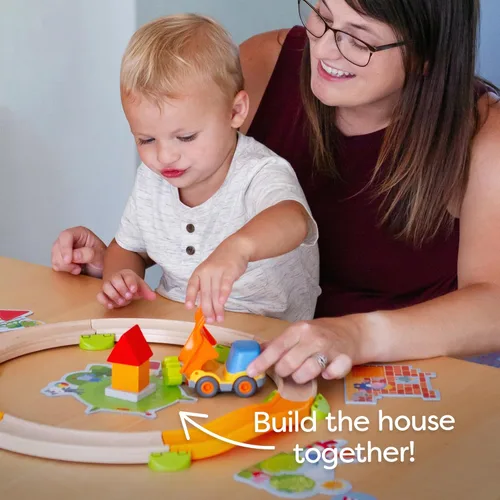 Miniatura 6 de HABA My Very First Games Building Site, un juego de aprendizaje cooperativo para niños, actividades de aprendizaje y juegos para niños de más de 2