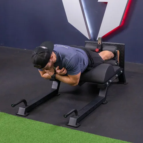 Miniatura 4 de Titan Fitness Desarrollador ajustable de glúteos y isquiotibiales (GHD), equipo de levantamiento de entrenamiento cruzado en gimnasio doméstico