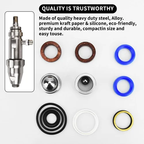 Miniatura 5 de 249123 Kit de embalaje de reparación de bomba para pulverizador de pintura sin aire 7900/2030/200/300 Aftermarket (7900)
